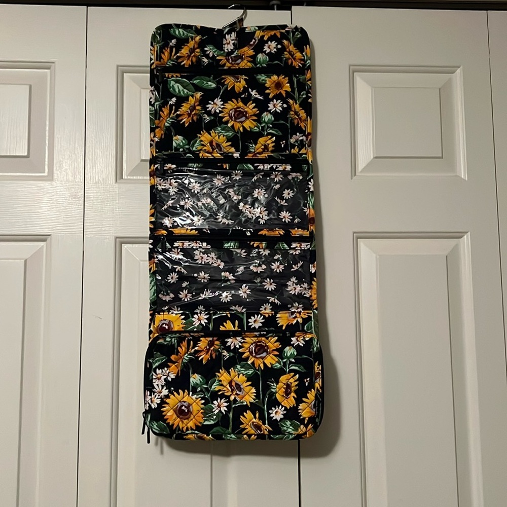 Vera Bradley Sunflower Hanging Travel Organizer